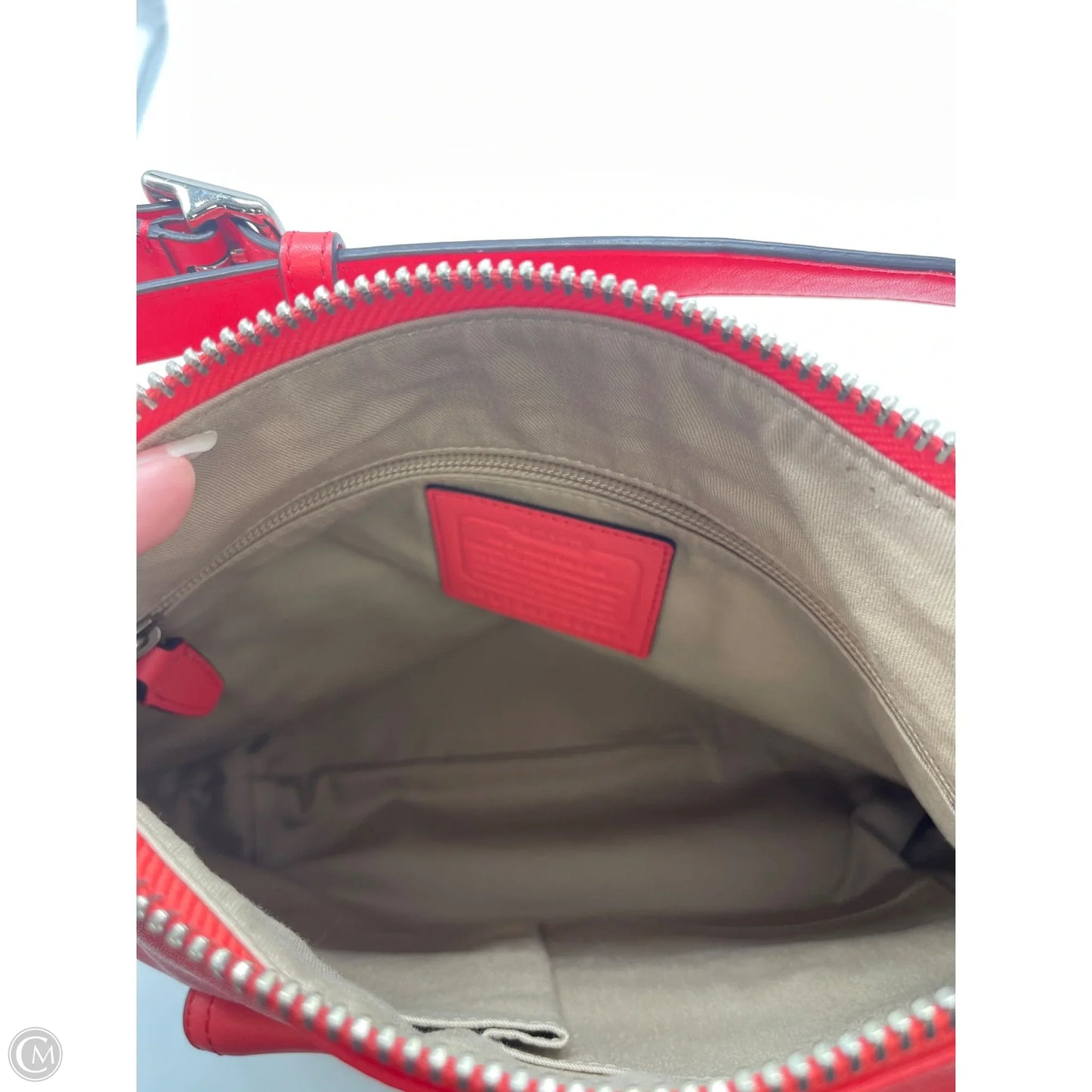 Handbag Designer By Coach, Size: Large