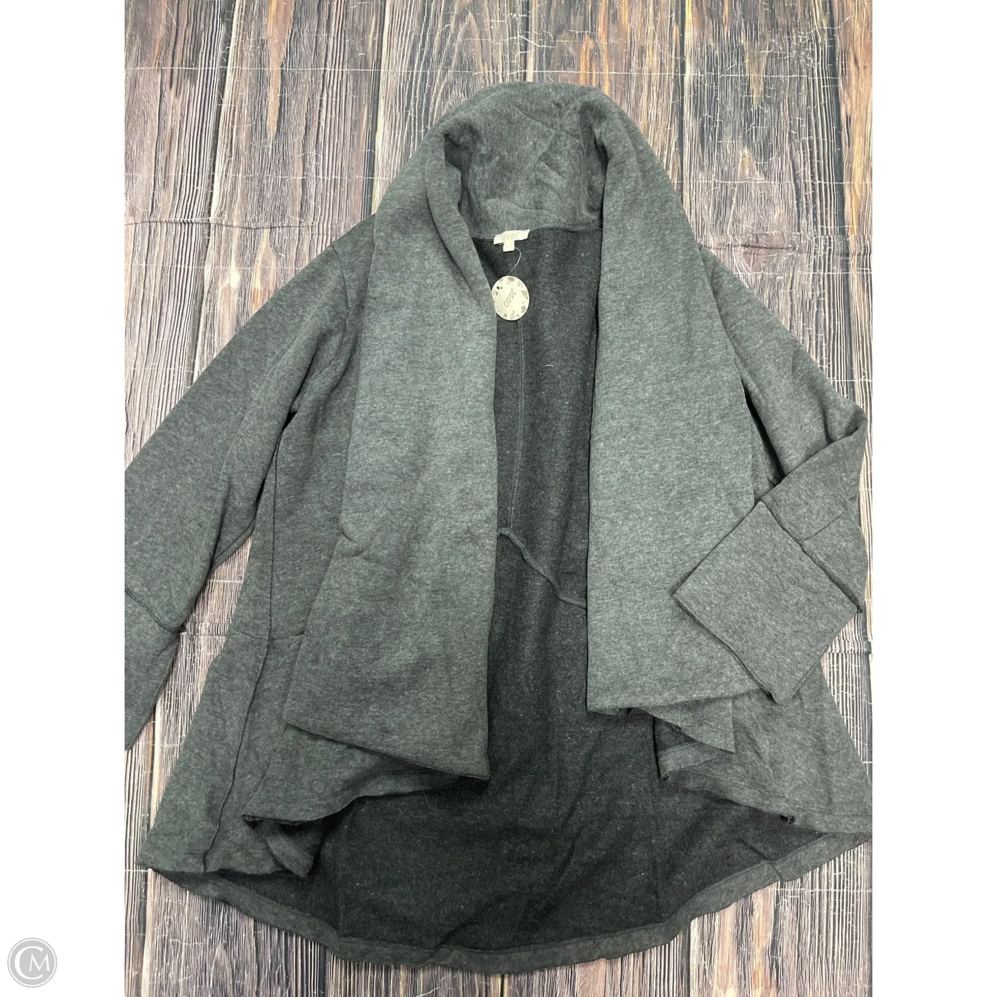 Cardigan By Oddi In Grey, Size: 2x