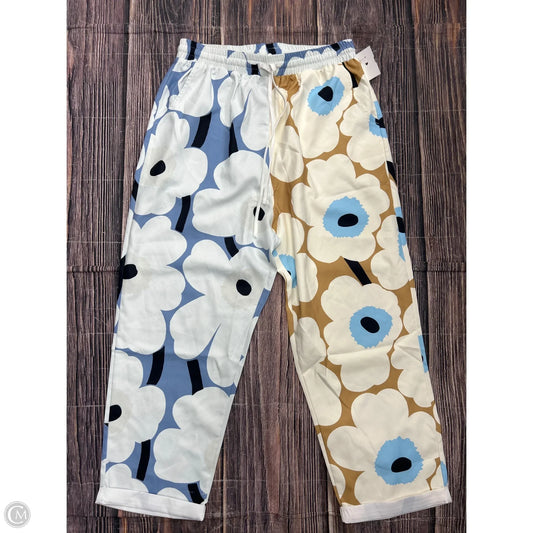 Pants Lounge By Clothes Mentor In Floral Print, Size: L