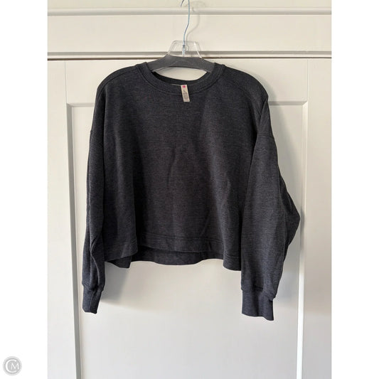 Top Long Sleeve By Clothes Mentor In Grey, Size: L