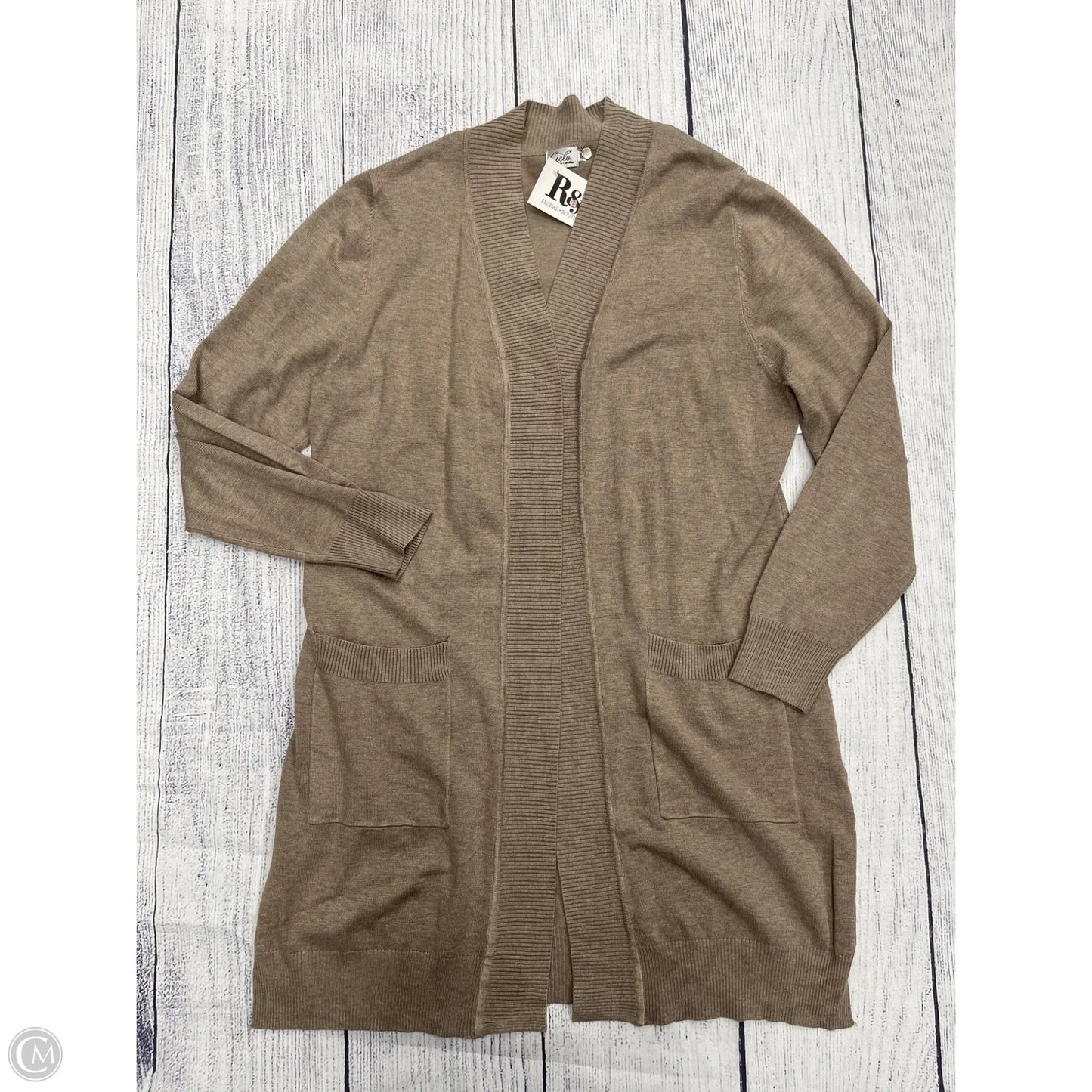 Cardigan By Cielo In Brown, Size: 3x