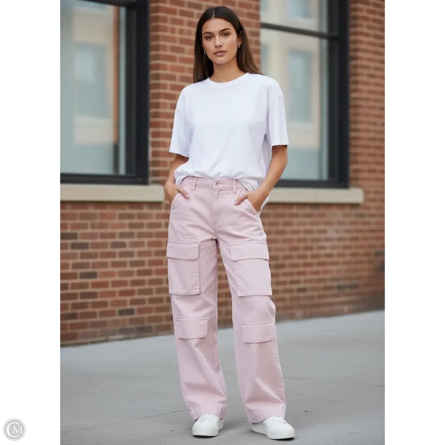 Pants Cargo & Utility By Abercrombie And Fitch In Pink, Size: 4