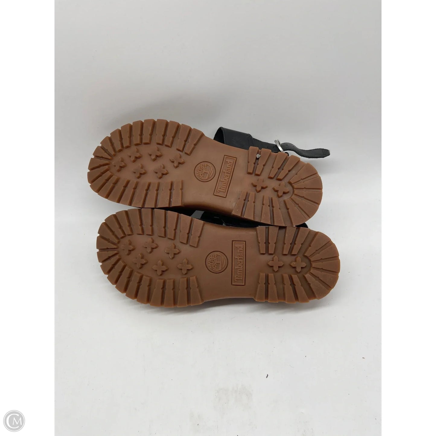 Sandals Flats By Timberland In Black & Brown, Size: 7