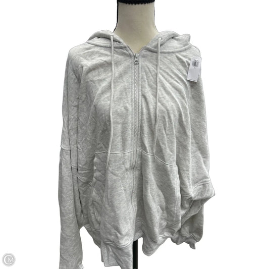 Sweatshirt Hoodie By Old Navy In Grey, Size: 4x