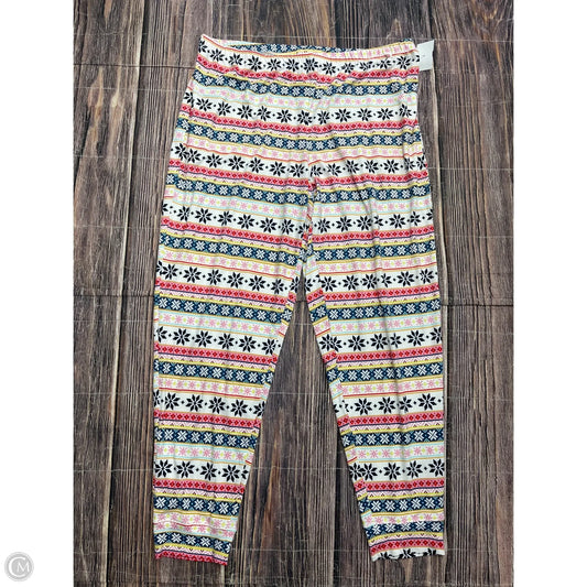 Pajama Pants By Secret Treasures In Multi-colored, Size: L