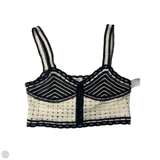 Tank Top Designer By Jason Wu In Black & White, Size: 8