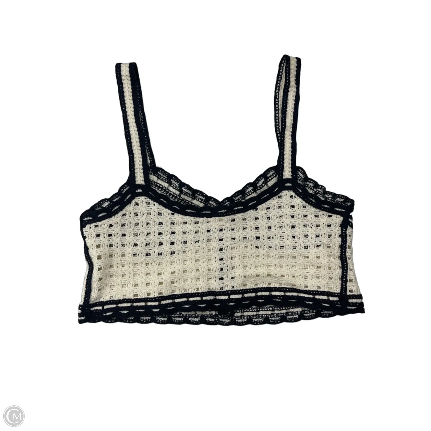 Tank Top Designer By Jason Wu In Black & White, Size: 8