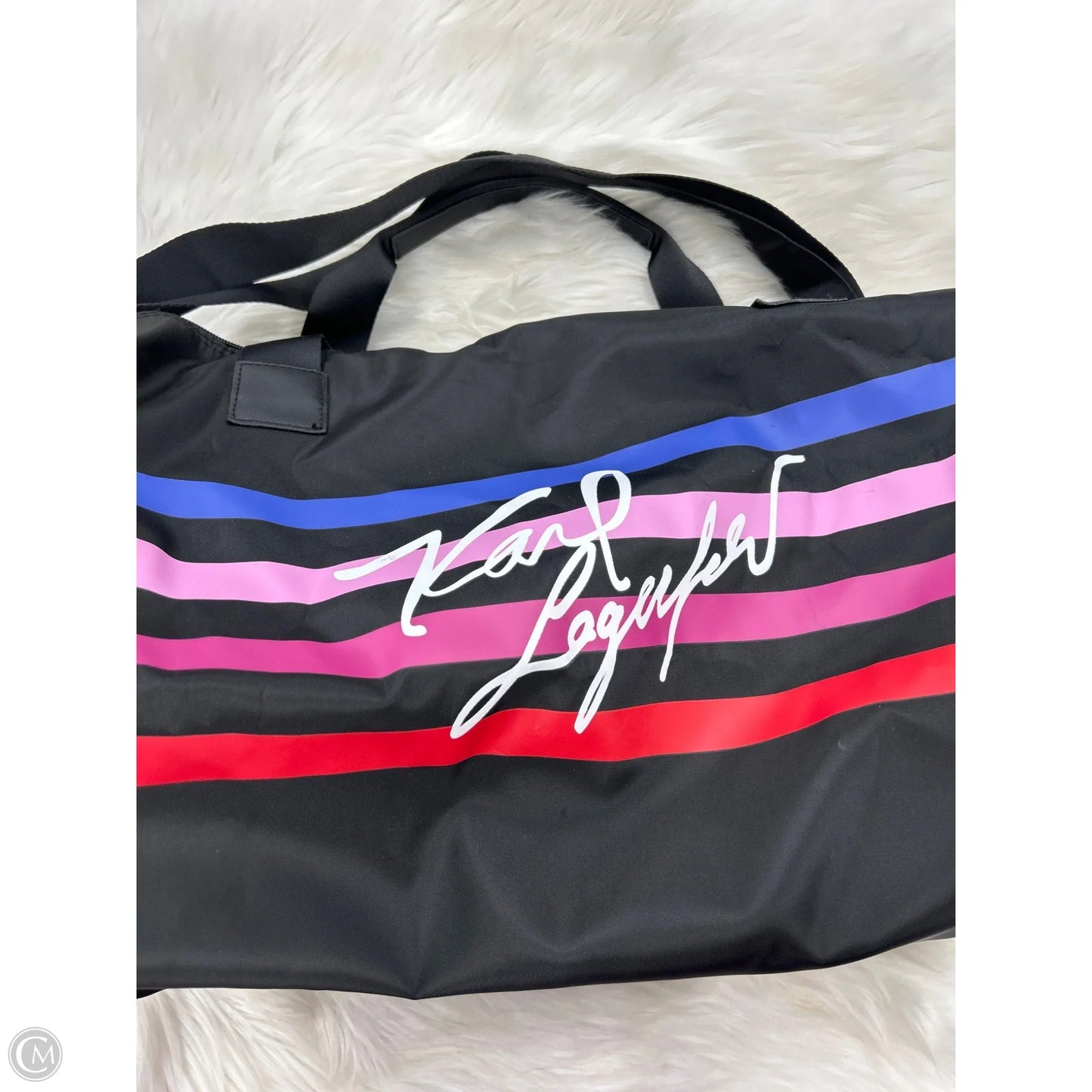 Duffle And Weekender Designer By Karl Lagerfeld, Size: Large