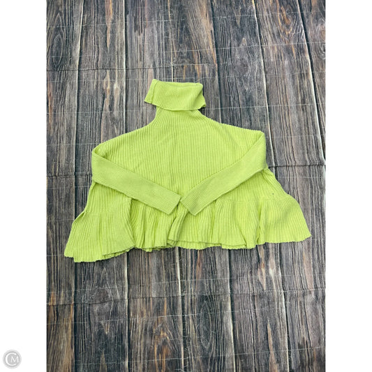 Sweater By Free People In Green, Size: S