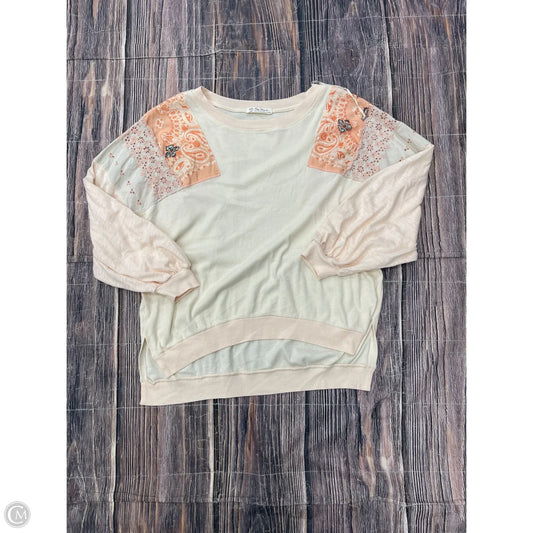 Top Long Sleeve By We The Free In Peach, Size: S