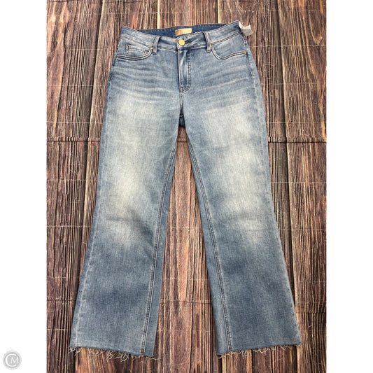 Jeans Straight By Kut In Blue Denim, Size: 6