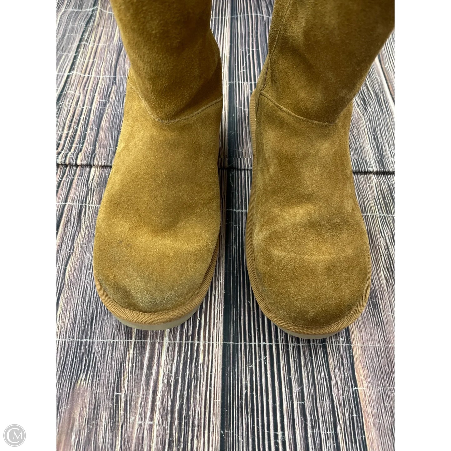 Boots Mid-calf Flats By Koolaburra By Ugg In Brown, Size: 6