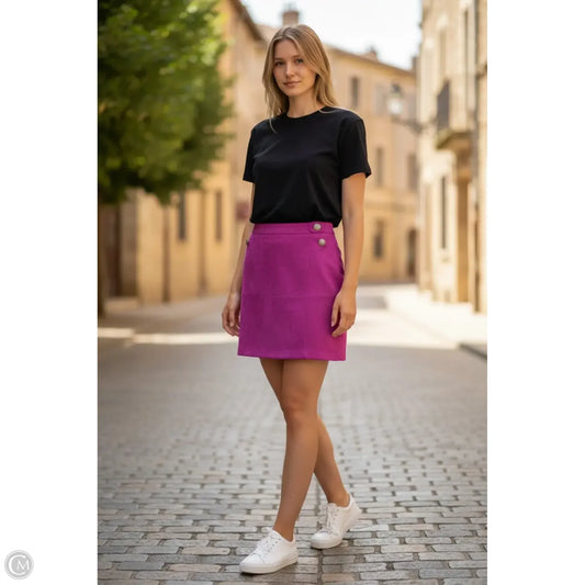 Skirt Mini & Short By White House Black Market In Purple, Size: 10