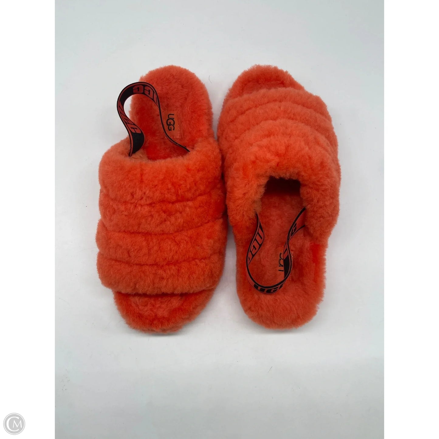 Sandals Designer By Ugg In Orange, Size: 9
