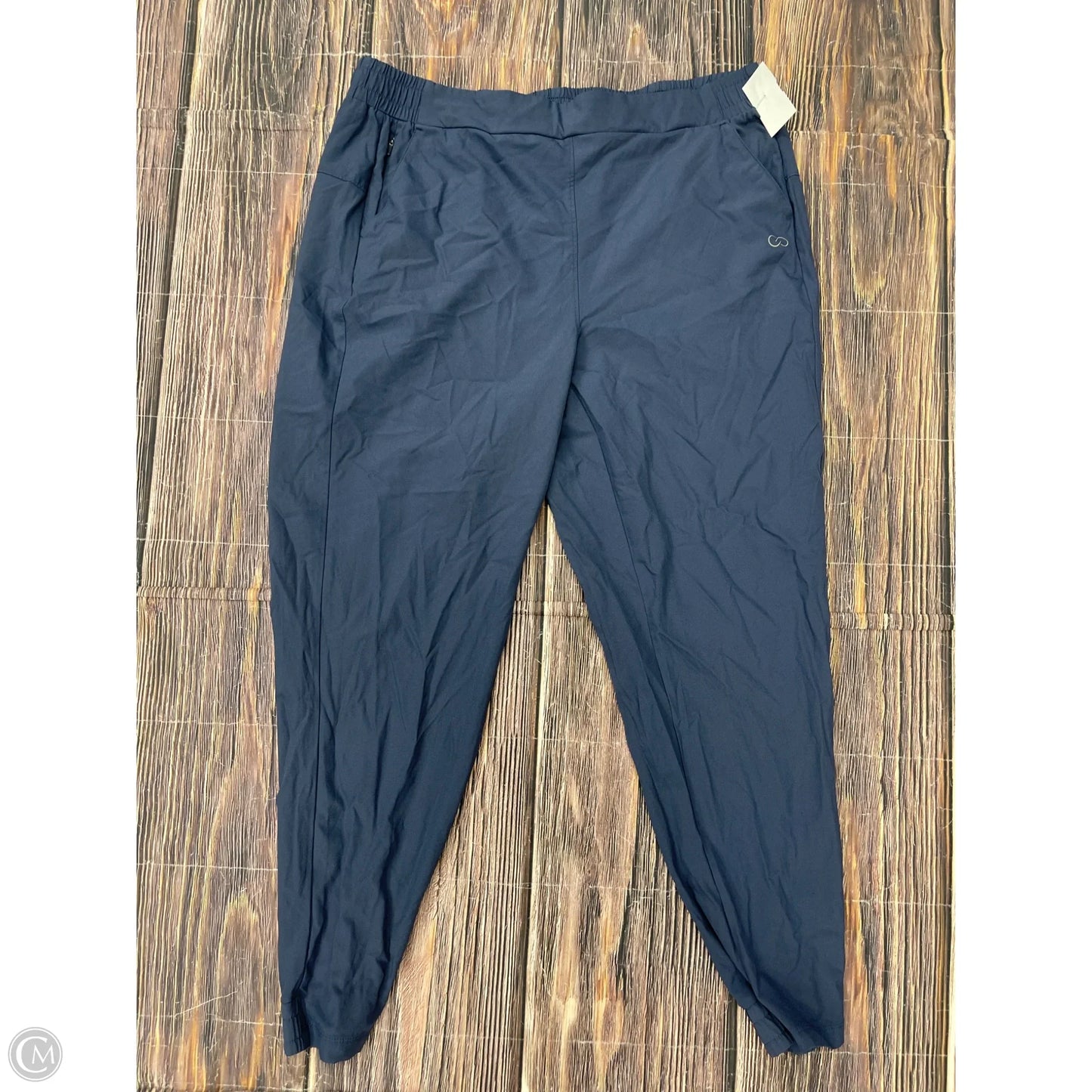 Athletic Pants By Calia In Blue, Size: L