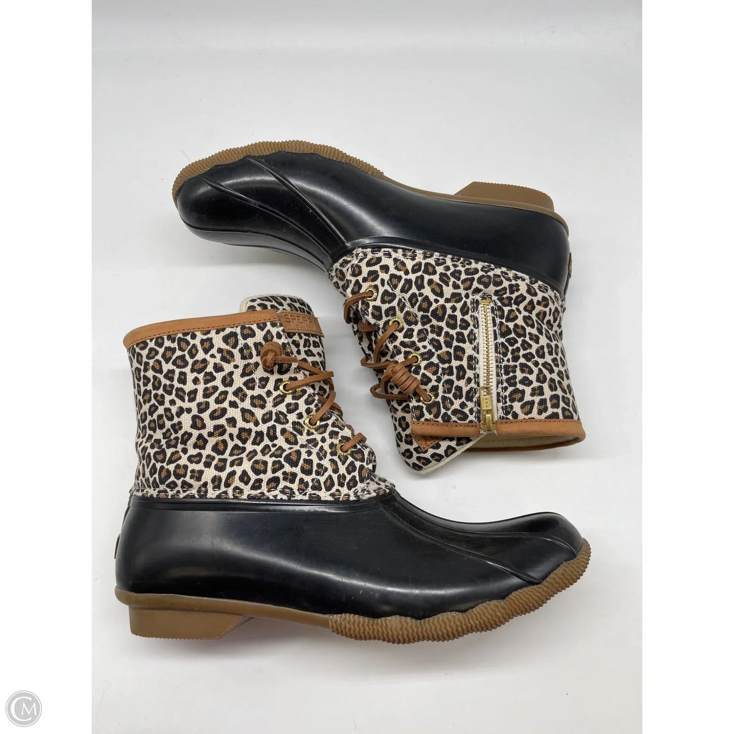 Boots Rain By Sperry In Animal Print, Size: 12