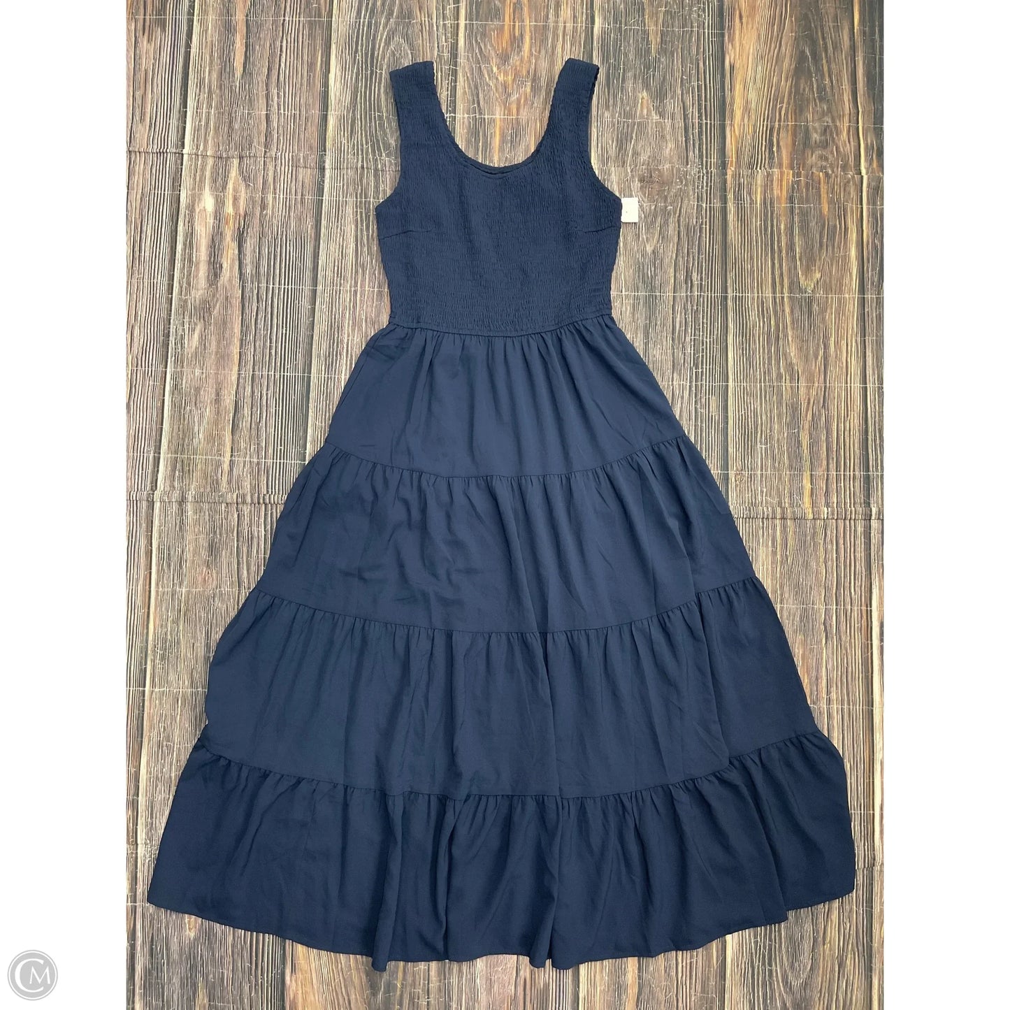 Dress Casual Maxi By Prettygarden In Navy, Size: S