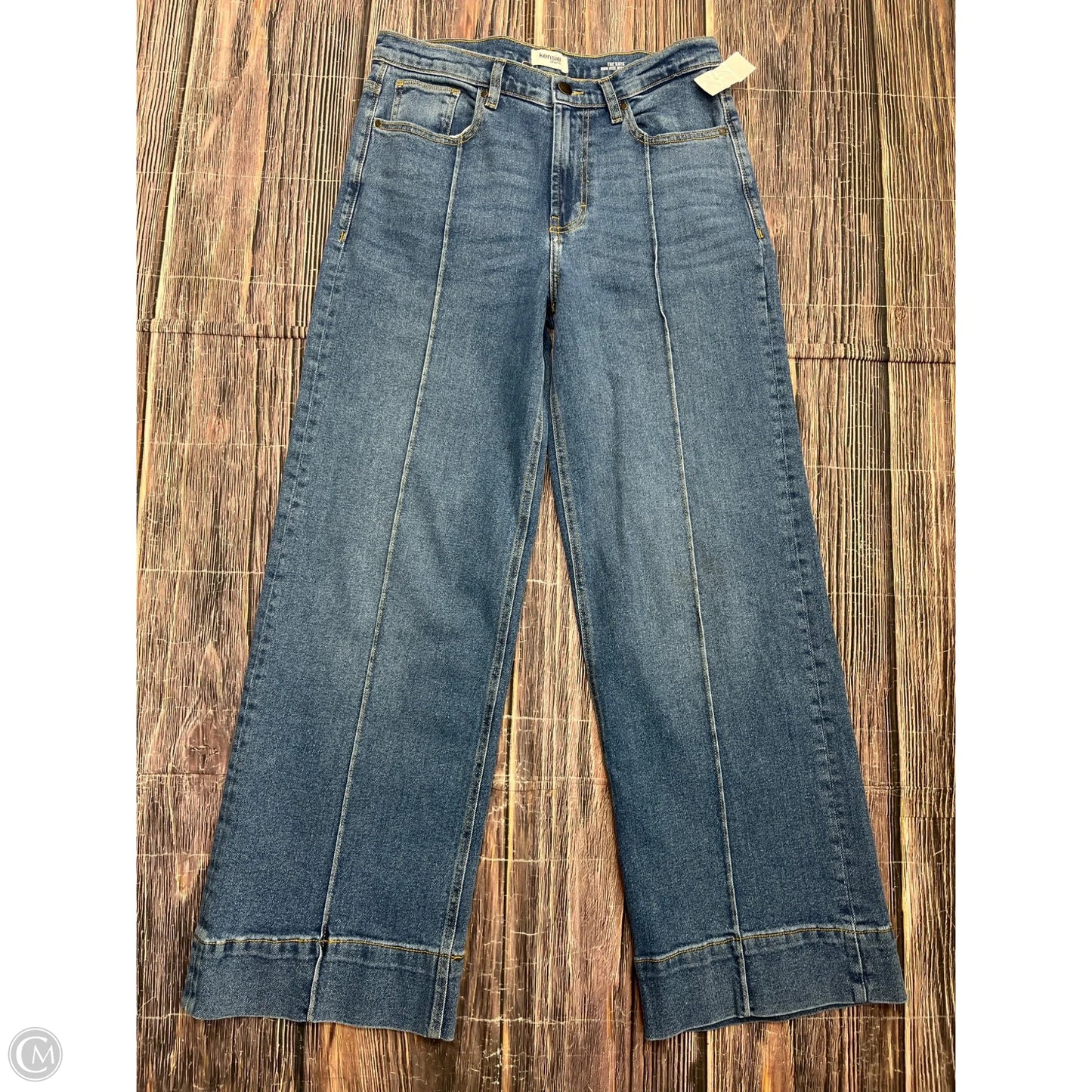 Jeans Wide Leg By Kensie In Blue Denim, Size: 8