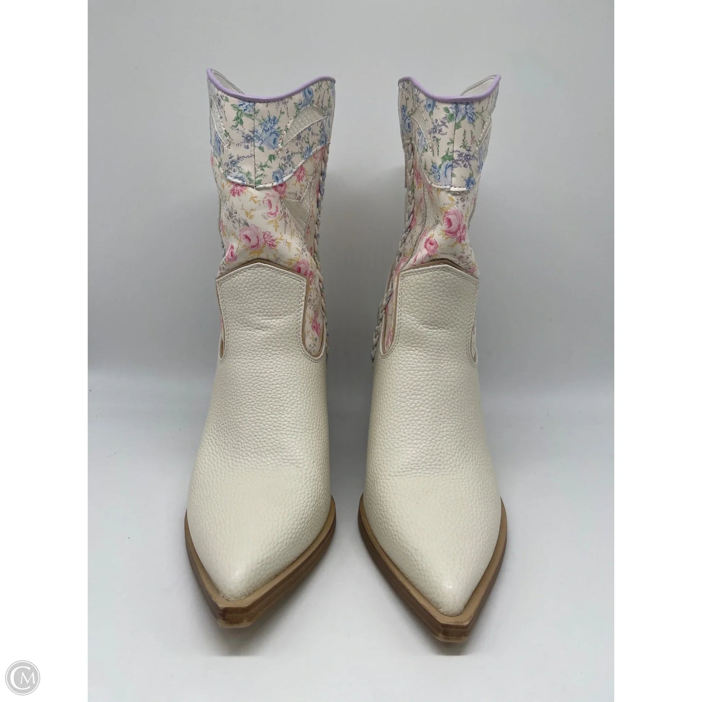 Boots Ankle Heels By Altard State In White, Size: 9