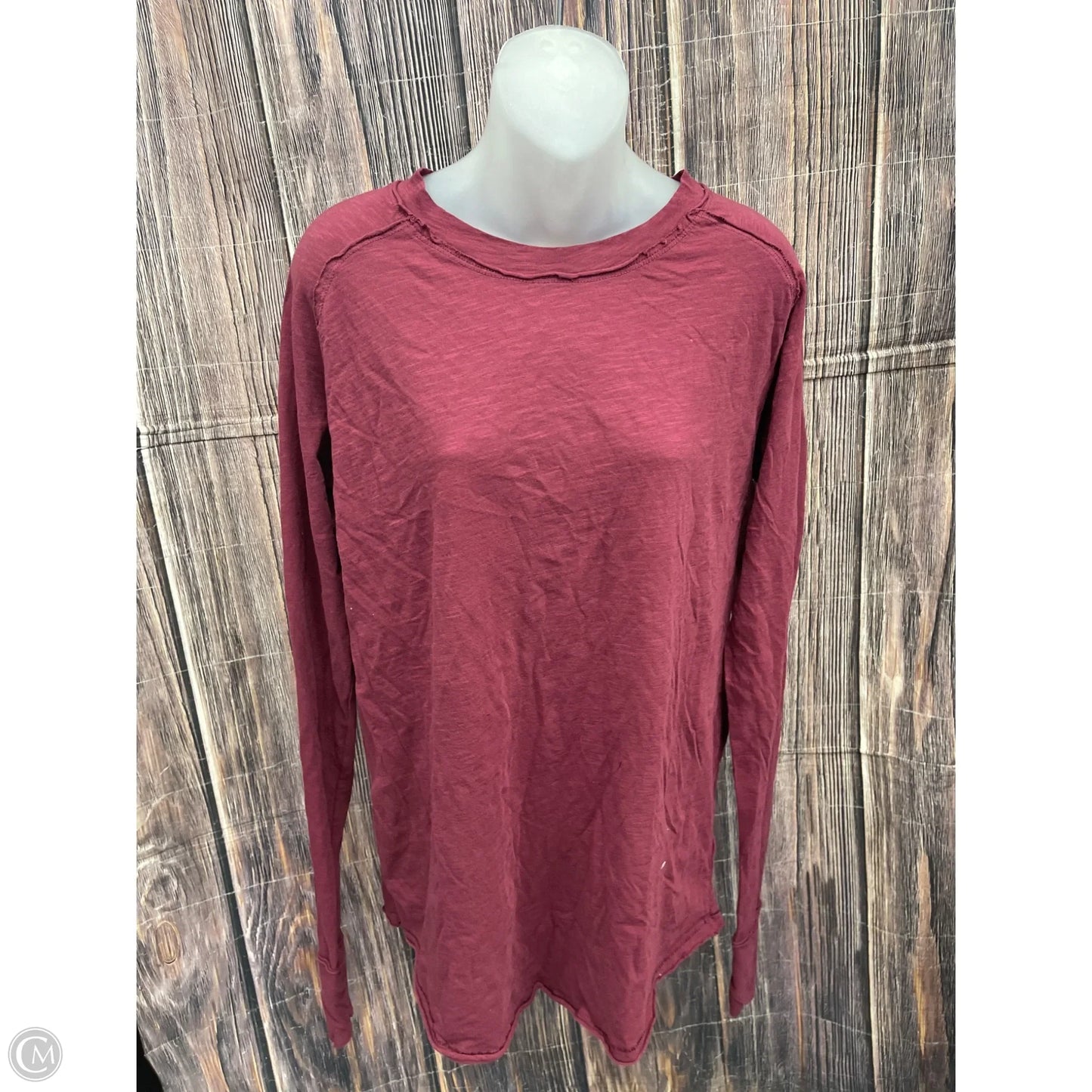 Tunic Long Sleeve By We The Free In Red, Size: S