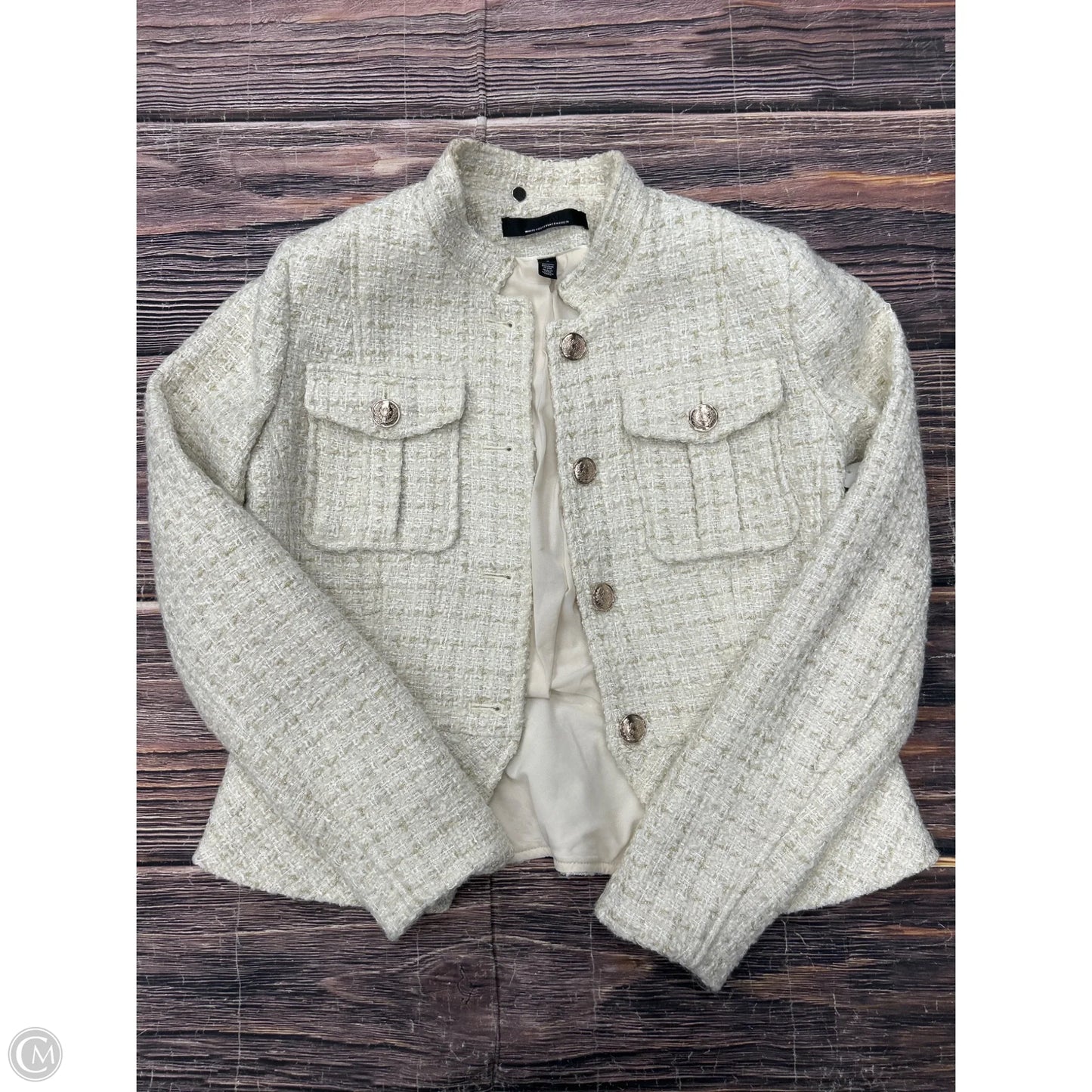 Blazer By White House Black Market In White, Size: 8