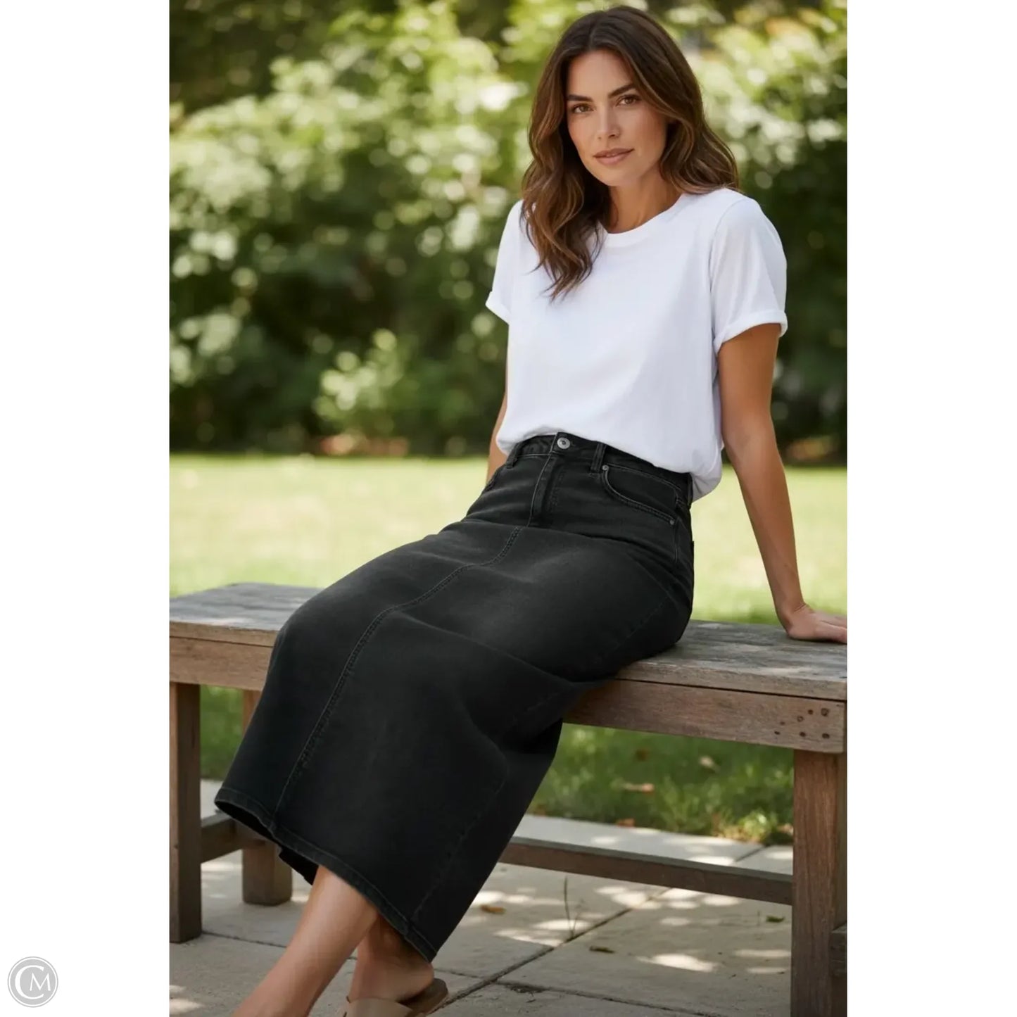 Skirt Maxi By Hidden In Black, Size: L