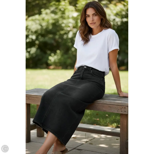 Skirt Maxi By Hidden In Black, Size: L