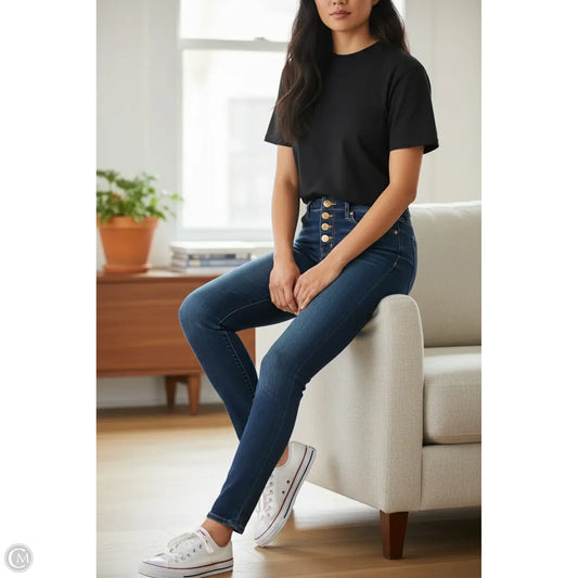 Jeans Skinny By Articles Of Society In Blue Denim, Size: 4