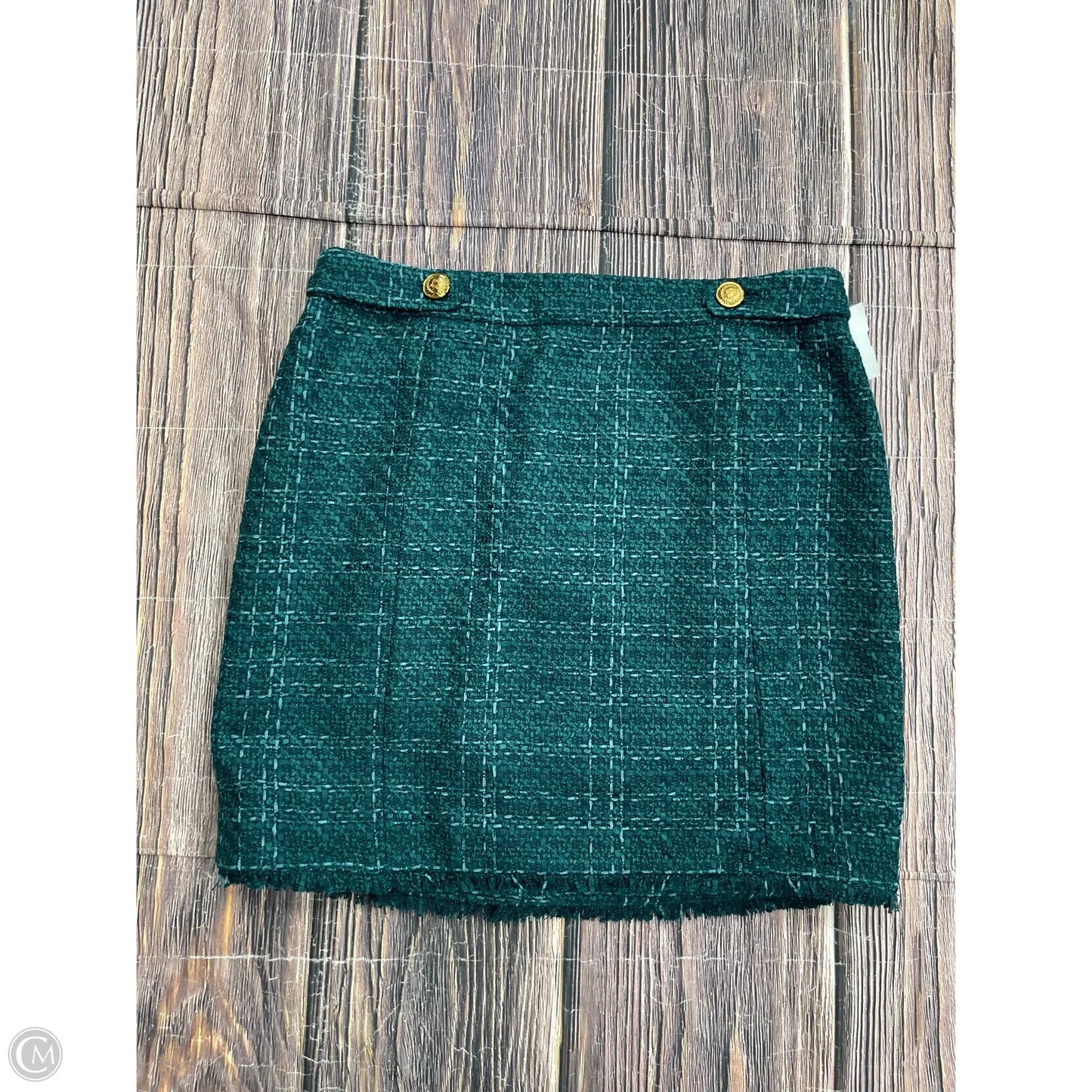Skirt Mini & Short By White House Black Market In Green, Size: 8