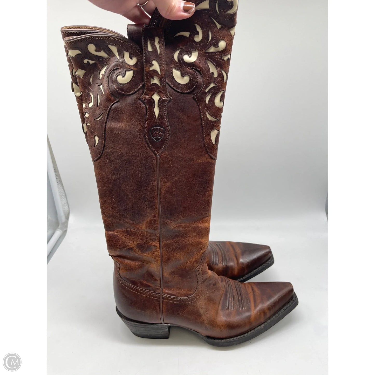 Boots Western By Ariat In Brown, Size: 6.5