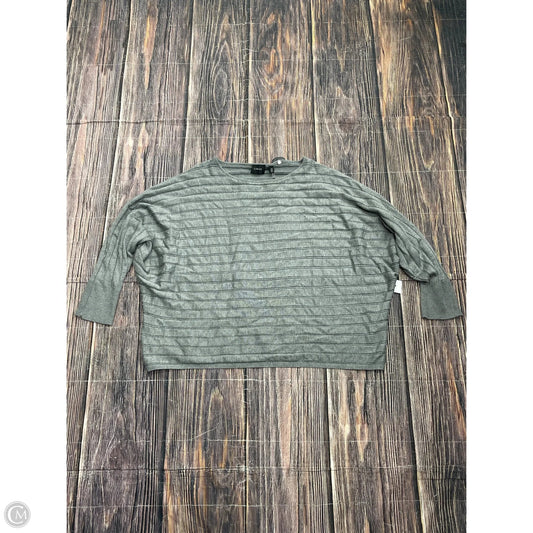 Top Long Sleeve By Cyrus In Grey, Size: 1x