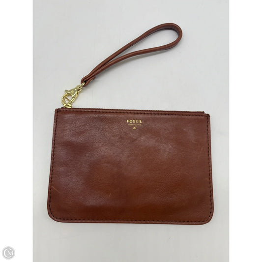 Wristlet By Fossil, Size: Medium