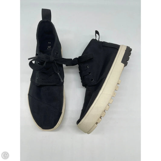 Shoes Sneakers By Toms In Black, Size: 8