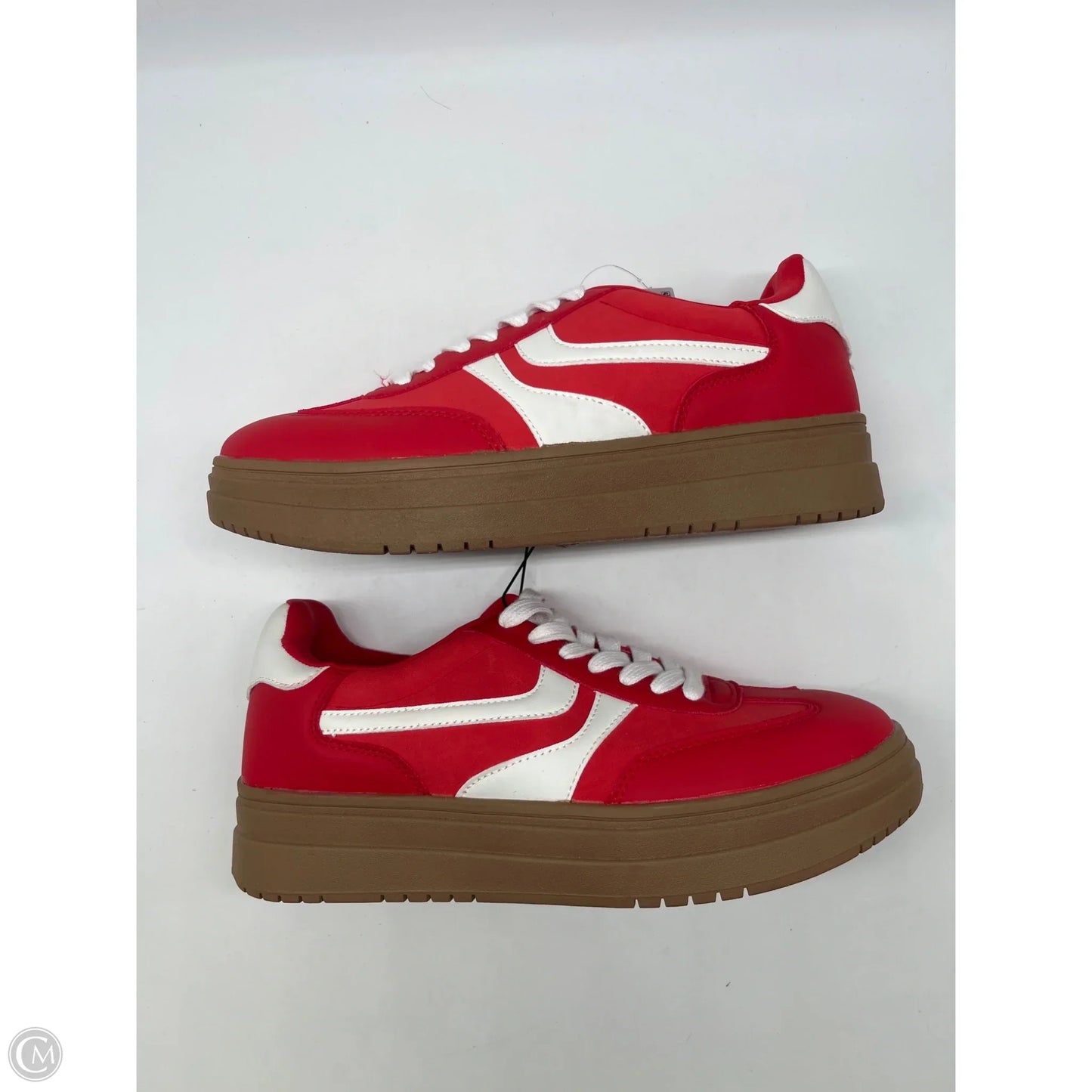 Shoes Sneakers By Torrid In Red, Size: 10.5