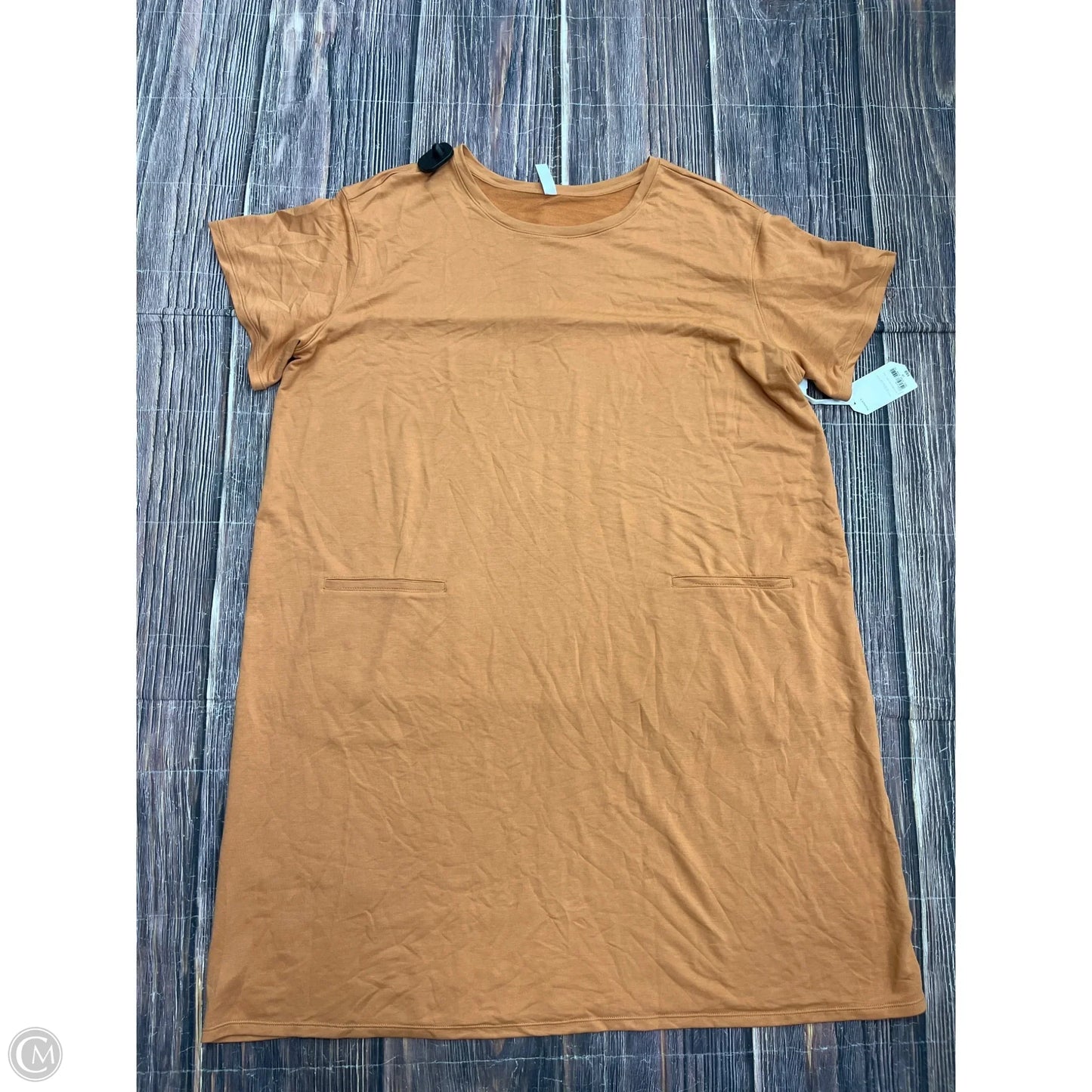 Dress Casual Short By Stylus In Orange, Size: 2x