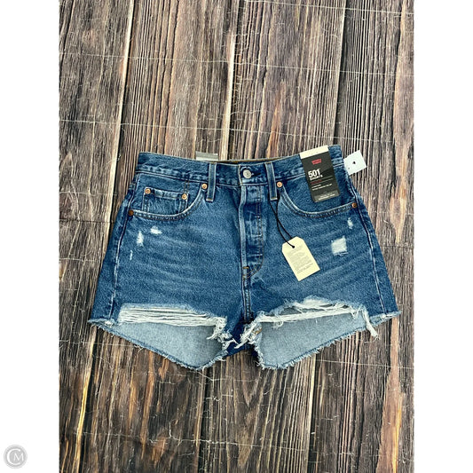 Shorts By Levis In Blue Denim, Size: 6