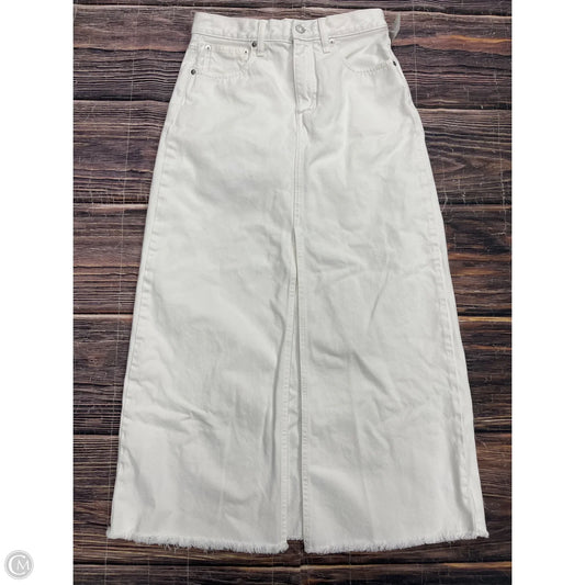 Skirt Maxi By J. Crew In White, Size: 4