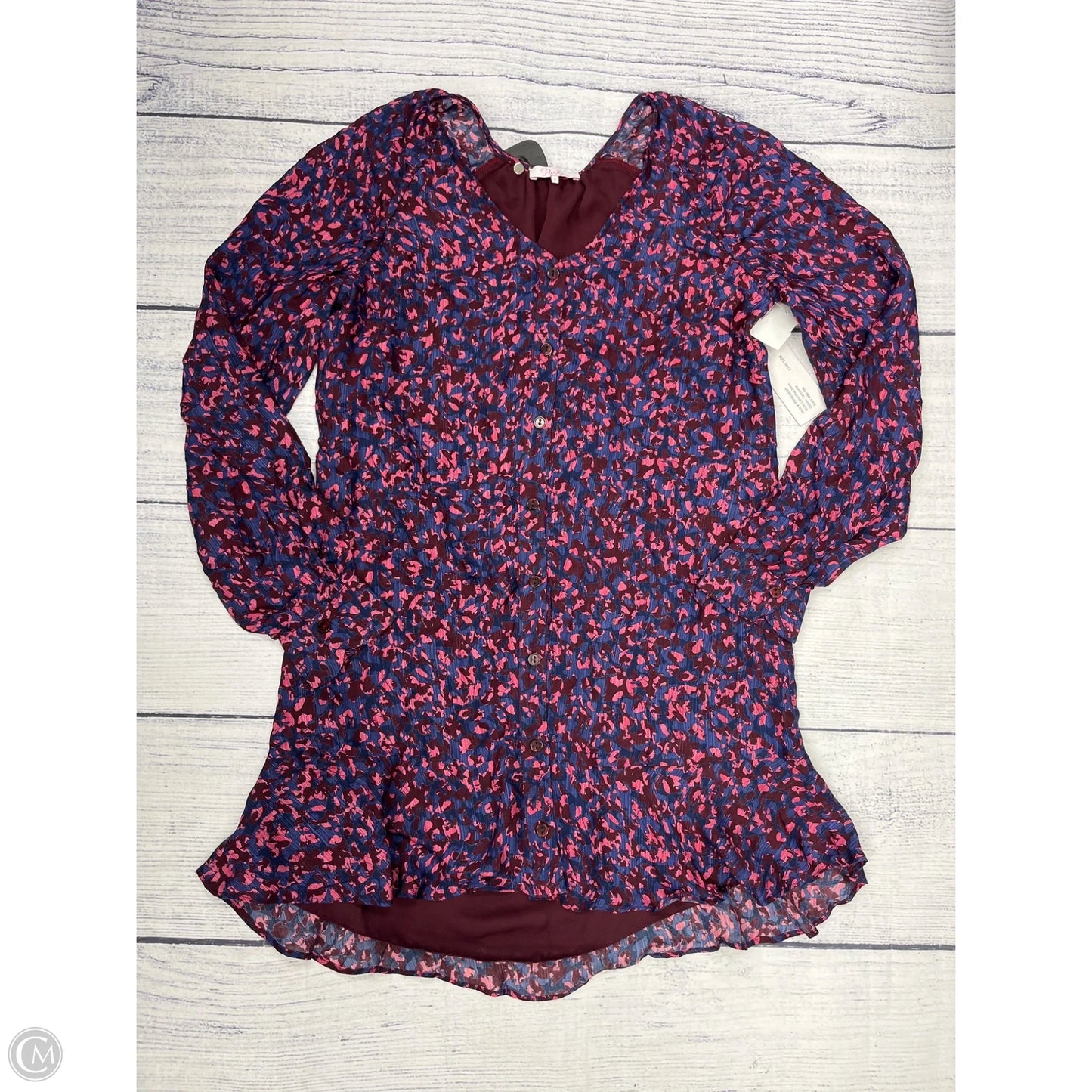 Dress Casual Short By Parker In Red, Size: S