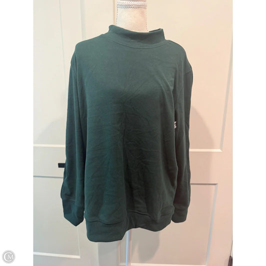 Top Long Sleeve By Maurices In Green, Size: L
