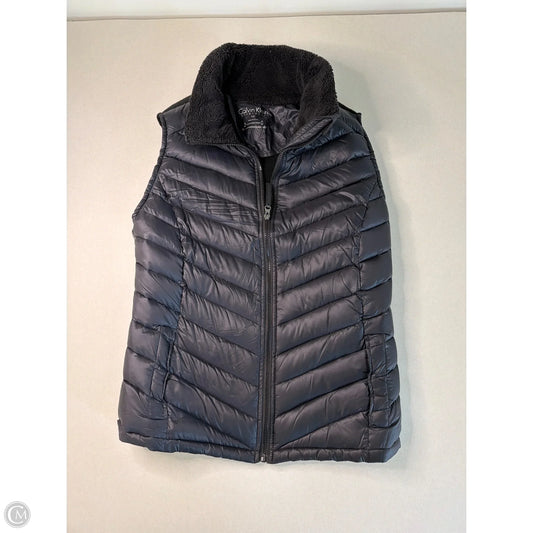 Vest Puffer & Quilted By Calvin Klein In Black, Size: 1x