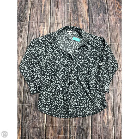 Jacket Fleece By Maurices In Animal Print, Size: Xl