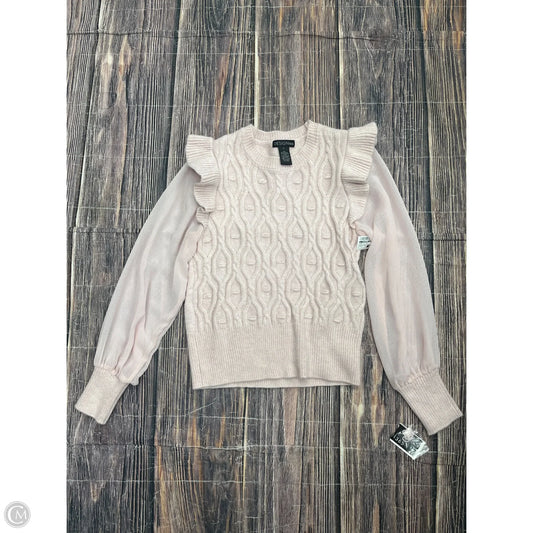 Sweater By Clothes Mentor In Pink, Size: S