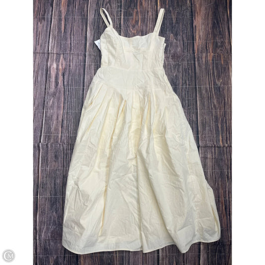 Dress Casual Maxi By J. Crew In Yellow, Size: 4