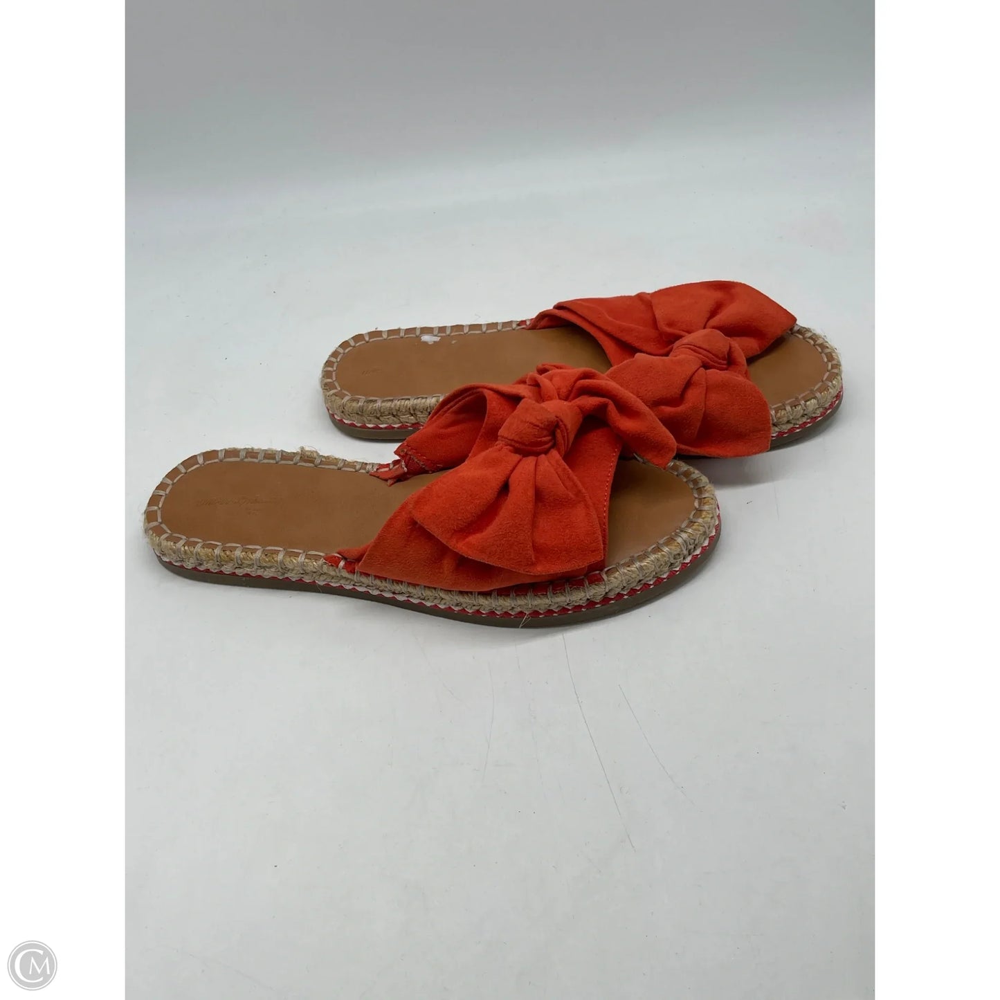 Sandals Flats By Universal Thread In Orange, Size: 8.5