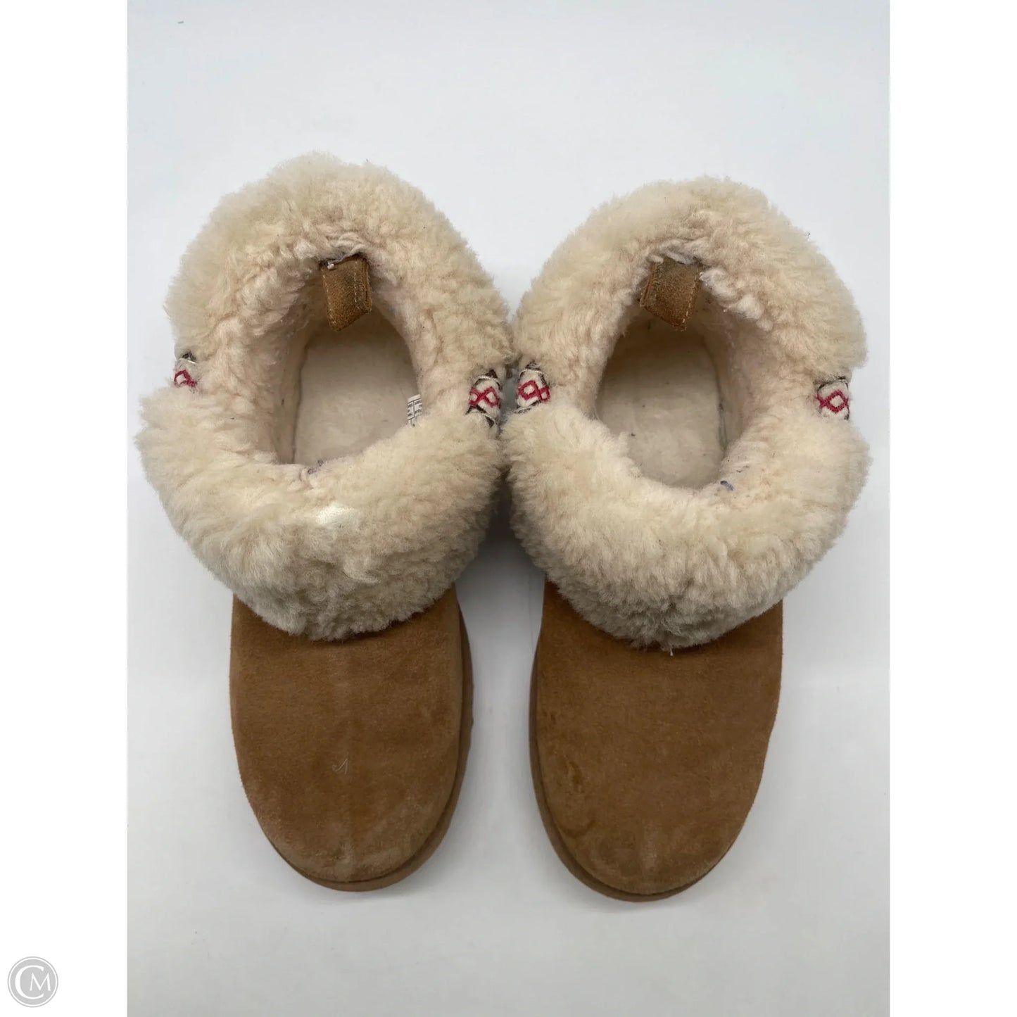 Boots Designer By Ugg In Brown, Size: 8