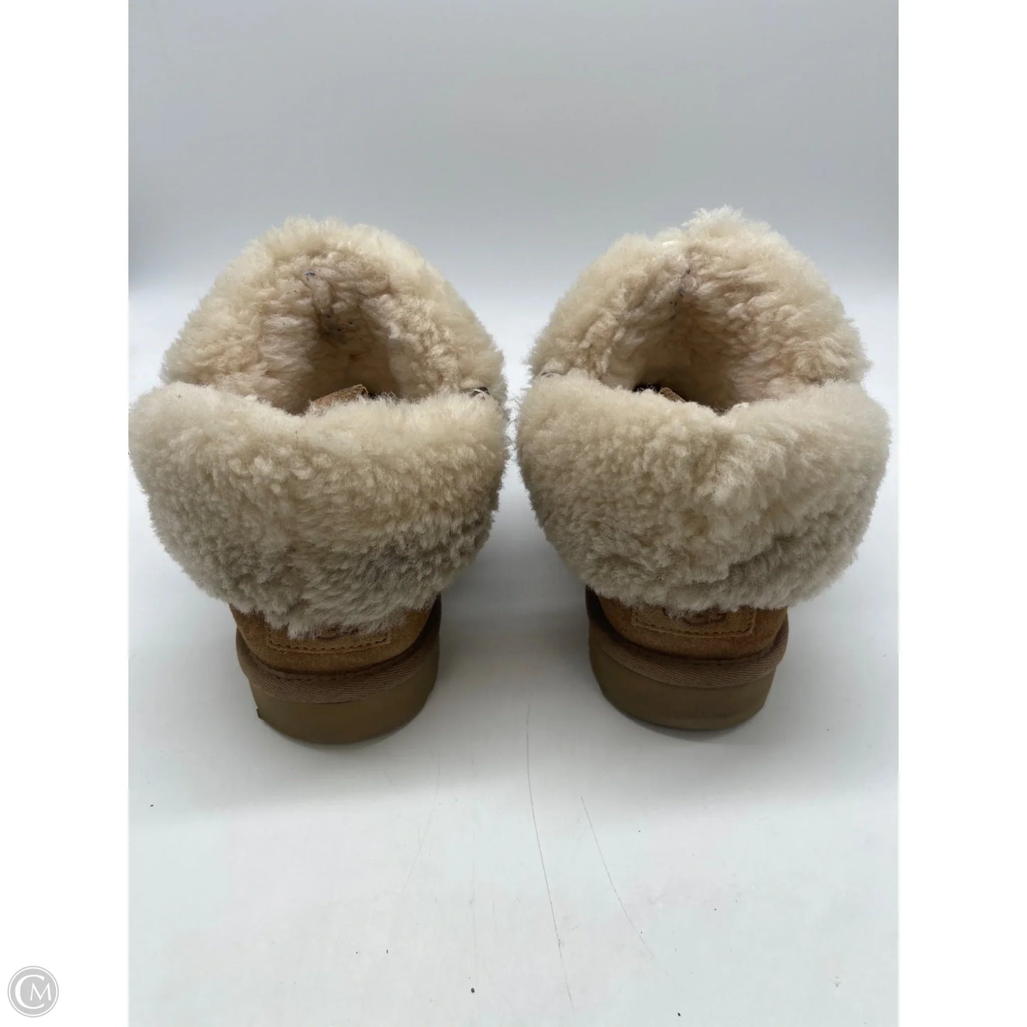 Boots Designer By Ugg In Brown, Size: 8