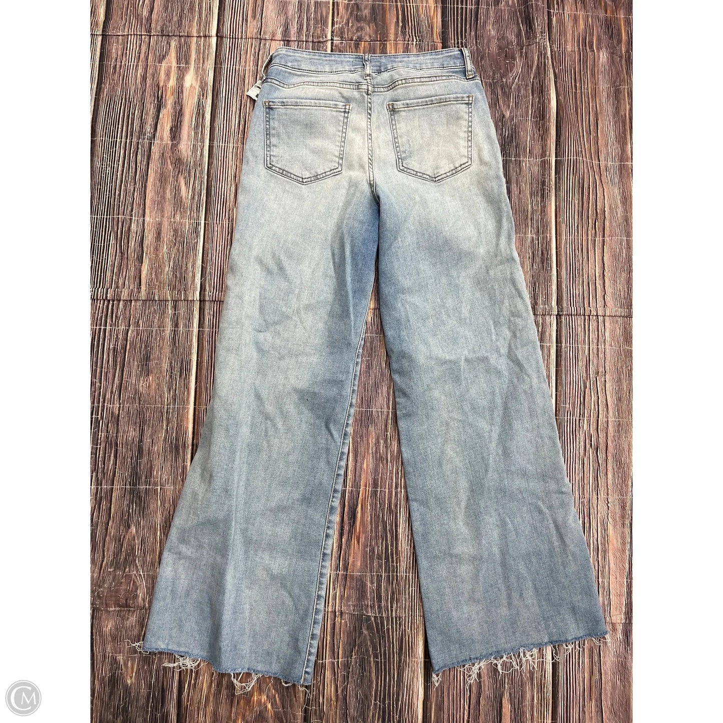 Jeans Wide Leg By Kut In Blue Denim, Size: 2