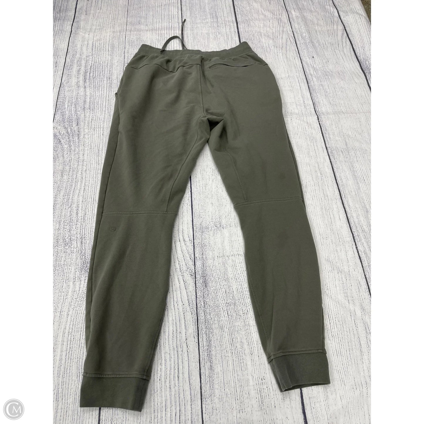 Athletic Pants By Lululemon In Green, Size: M