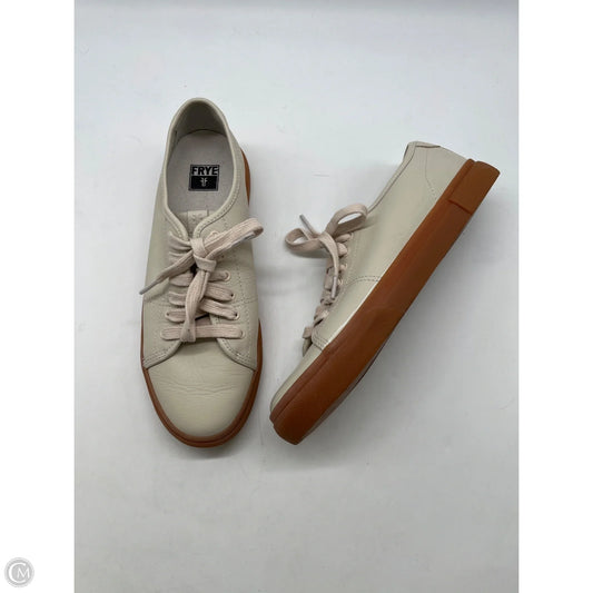 Shoes Designer By Frye In Tan, Size: 7.5