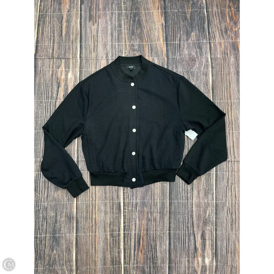 Jacket Other By Express In Black, Size: Xs